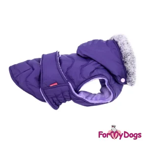 For My Dogs talvitakki violetti