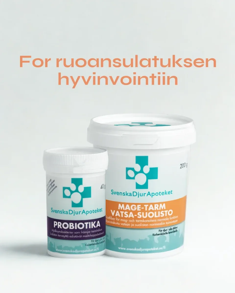 For ruoansulatuksen hyvinvointiin