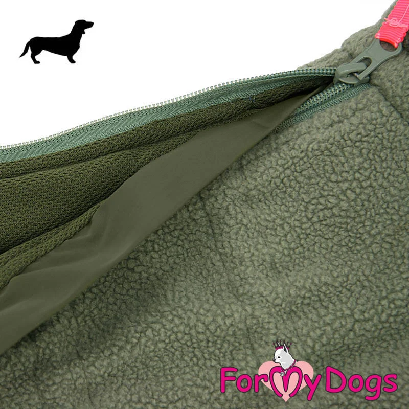 ForMyDogs fleece haalari mäyräkoira urokselle - Image 2