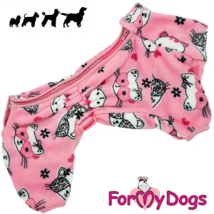 ForMyDogs haalari tyttö koiralle, vaaleanpunainen