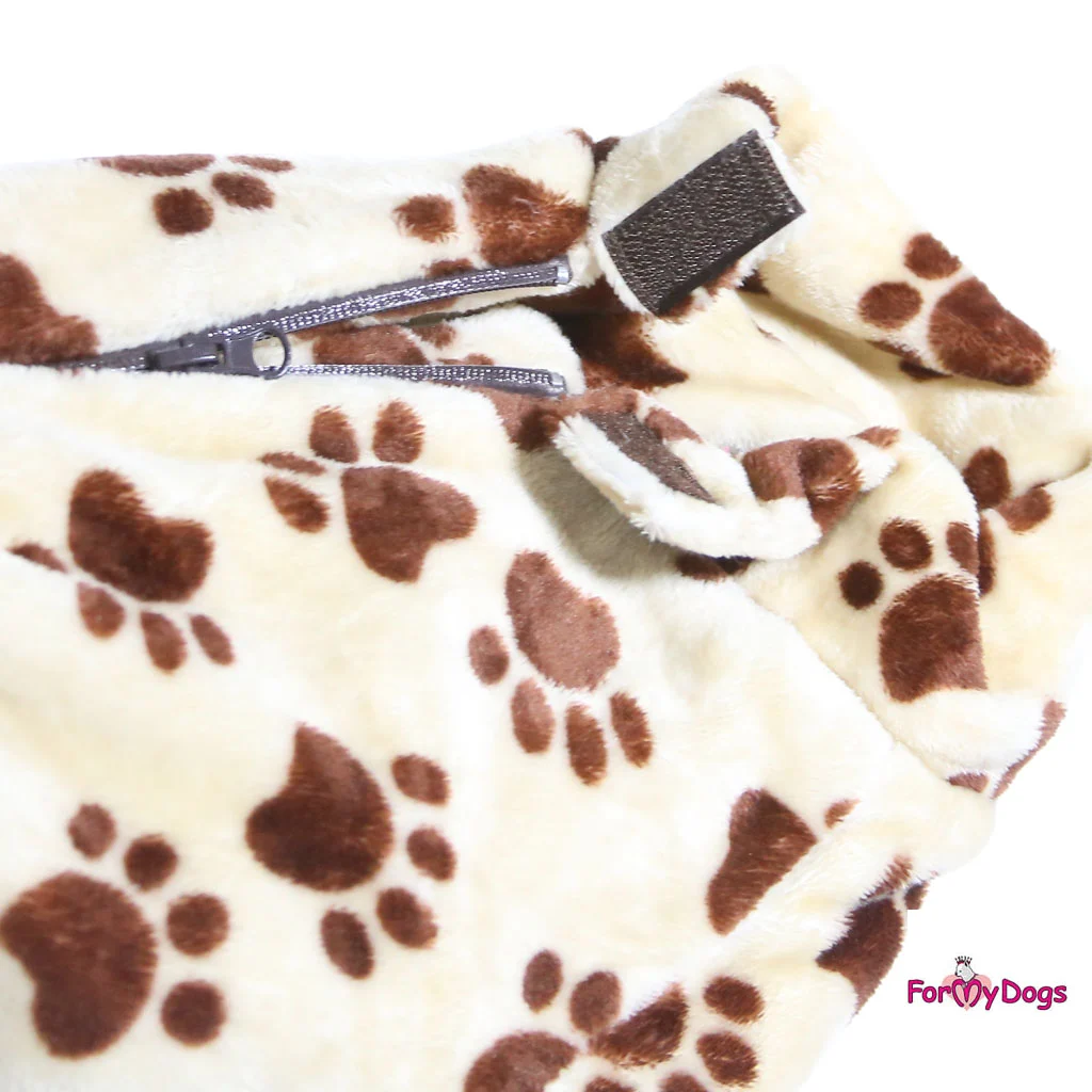 ForMyDogs kaksikerroksinen fleece haalari mäyräkoira urokselle - Image 2