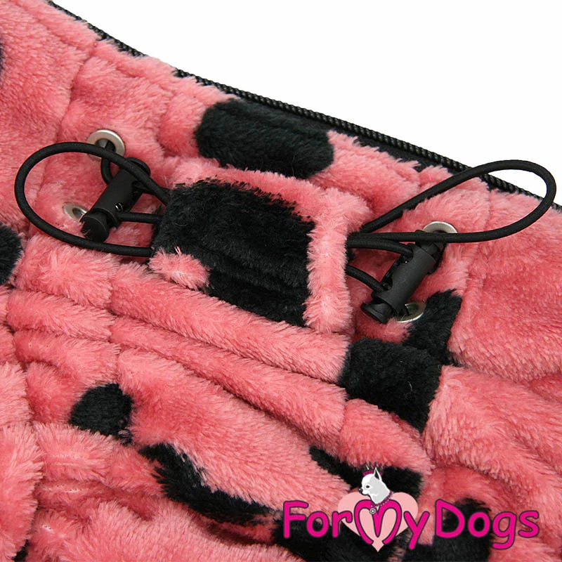 ForMyDogs kaksikerroksinen haalari tyttö koiralle, sydän - Image 2