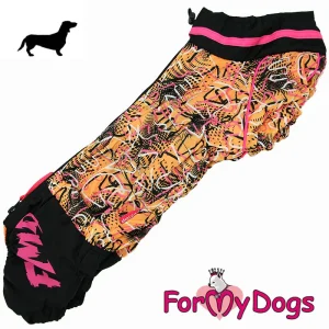 ForMyDogs mäyräkoira tytön talvihaalari