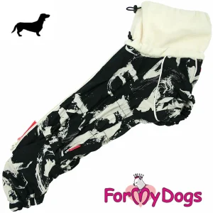 ForMyDogs mäyräkoira tytön talvihaalari