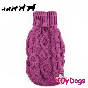 ForMyDogs neule, violetti