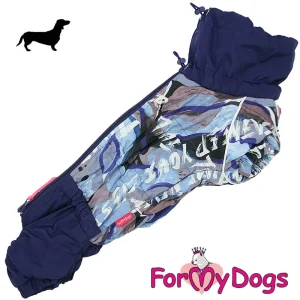 ForMyDogs poika mäyräkoiran talvihaalari
