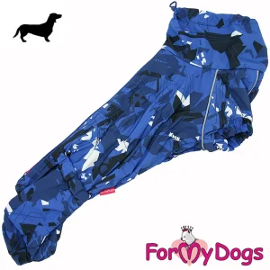 ForMyDogs talvihaalari mäyräkoira pojalle, sininen