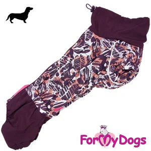 ForMyDogs talvihaalari mäyräkoira tytölle