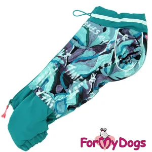 ForMyDogs talvihaalari mäyräkoira tytölle, vihreä