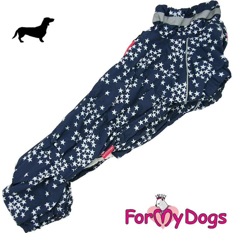 ForMyDogs talvihaalari mäyräkoira urokselle, tähdet