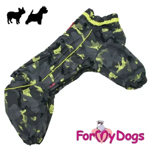 ForMyDogs talvihaalari poika koiralle, maastokuosi