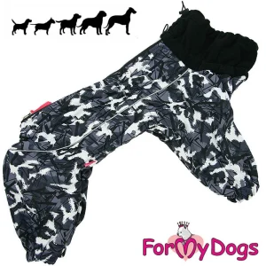 ForMyDogs talvihaalari uros koiralle, fleece vuori
