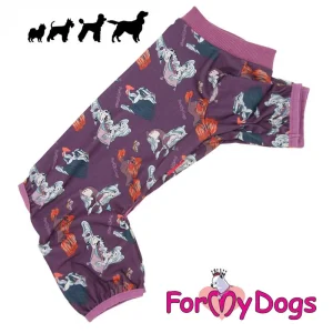 ForMyDogs trikoohaalari, violetti
