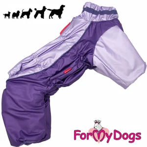 ForMyDogs tyttö koiran talvihaalari, lila/violetti