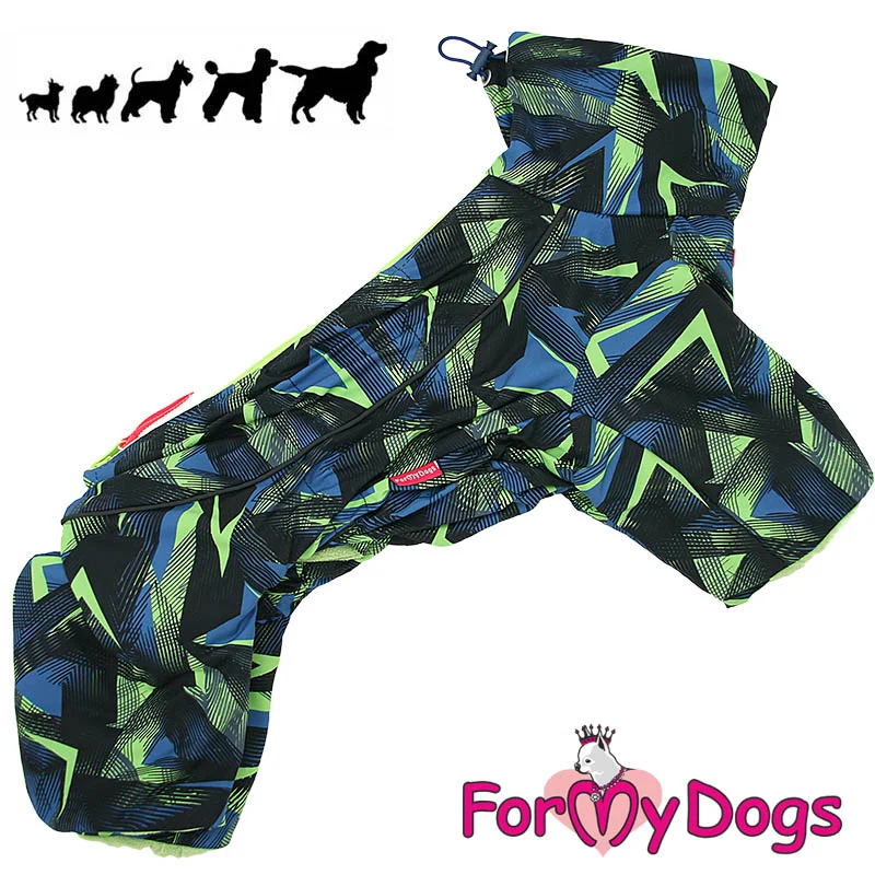 ForMyDogs välikausi/talvihaalari poika koiralle