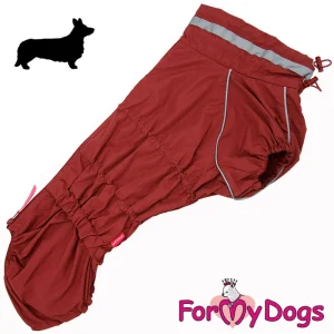ForMyDogs välikausihaalari Welsh corgi tytölle, punaisenruskea