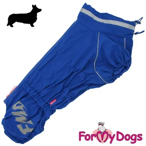 ForMyDogs välikausihaalari Welsh Corgi urokselle, sininen