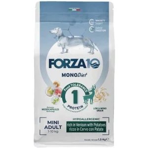 Forza10 Mini Diet hirvi & peruna säästöpakkaus: 2 x 1,5 kg
