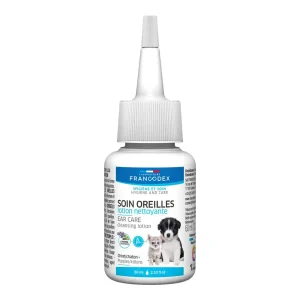 Francodex korvanpuhdistusaine pennuille 60ml