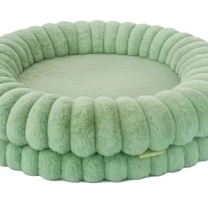 FREEDOG, Pyöreä lemmikkipeti, M-koko (76*76*18cm), Apple Green