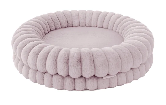 FREEDOG, Pyöreä lemmikkipeti, M-koko (76cm*76cm*18cm), Pink