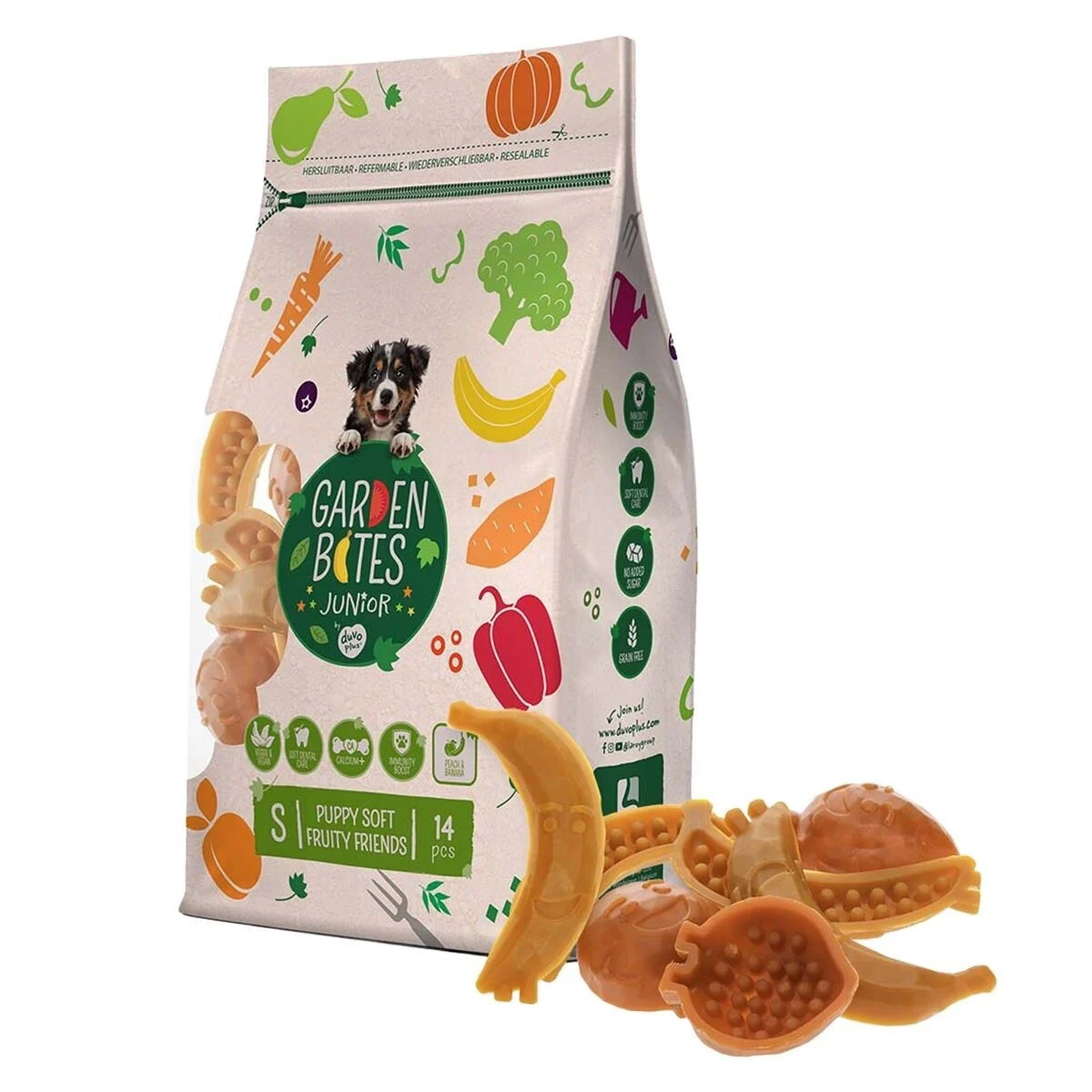 Garden Bites Puppy fruity friends S