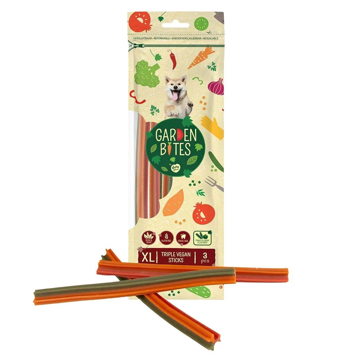 Garden Bites triple vegan sticks XL
