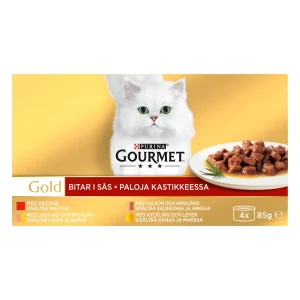 Gold palat kastikkeessa m盲rk盲ruoka kissalle 340g