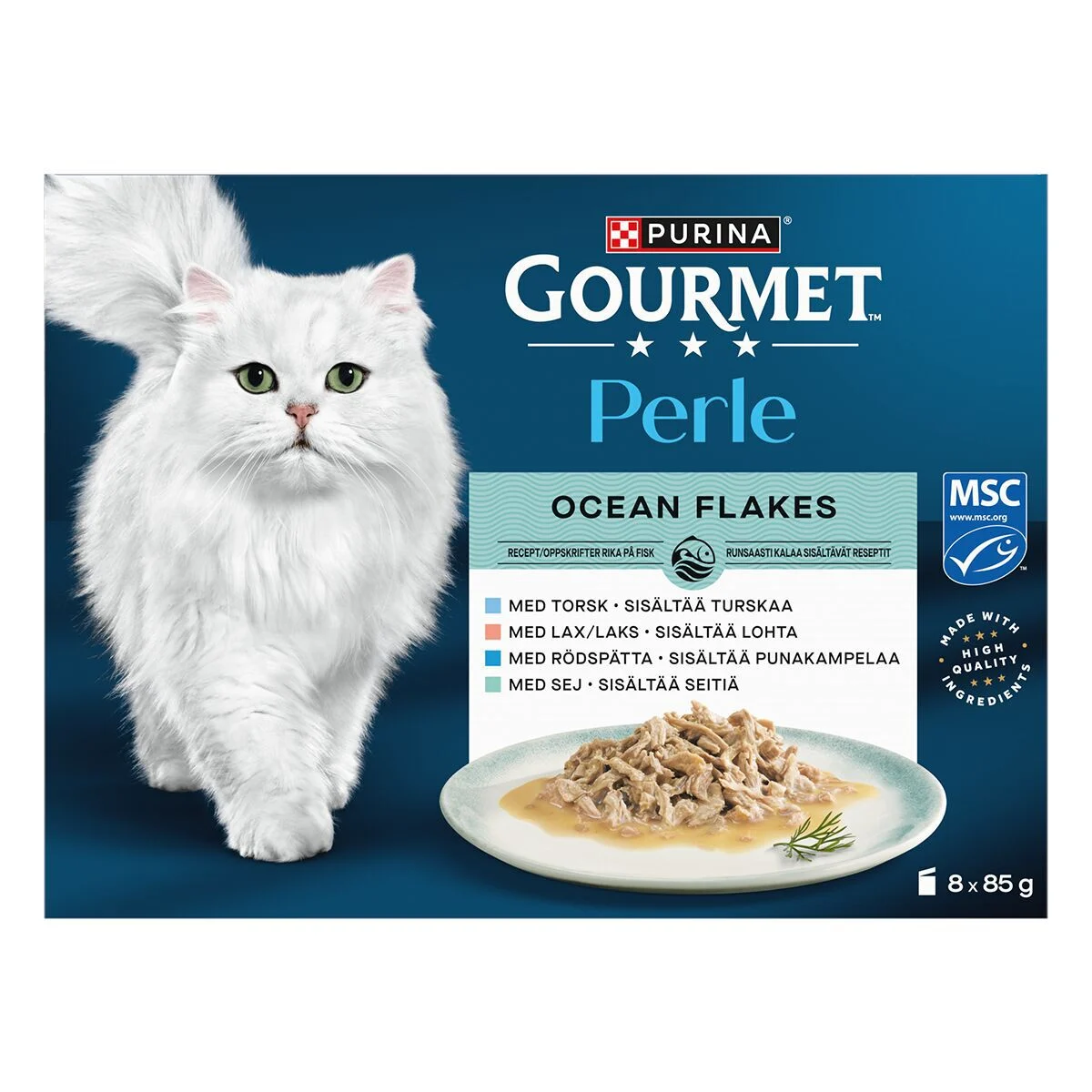 Gourmet Perle merikalaa kastikkeessa 8 x 85 g