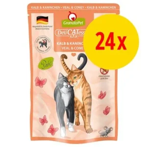 GranataPet DeliCatessen Pouch -säästöpakkaus 24 x 85 g