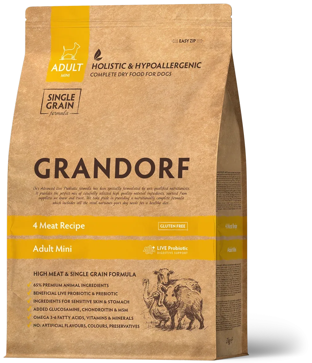 Grandorf 4-lihaa aikuiset pienet rodut