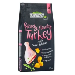 Greenwoods kalkkunaa ja bataattia, hernettä ja kurpitsaa 12 kg