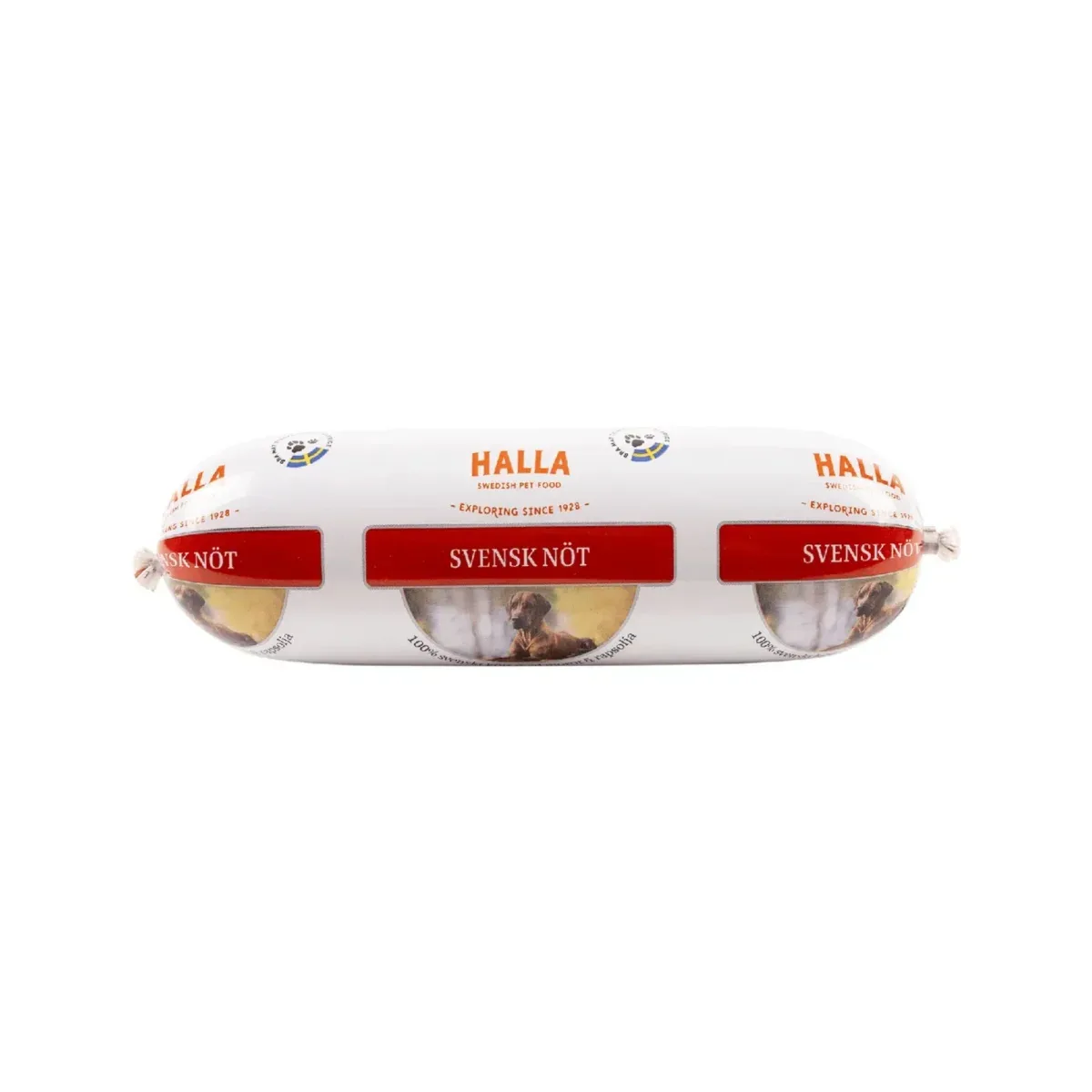 Halla Nöt naudan makuinen viljaton koiranmakkara 650 g