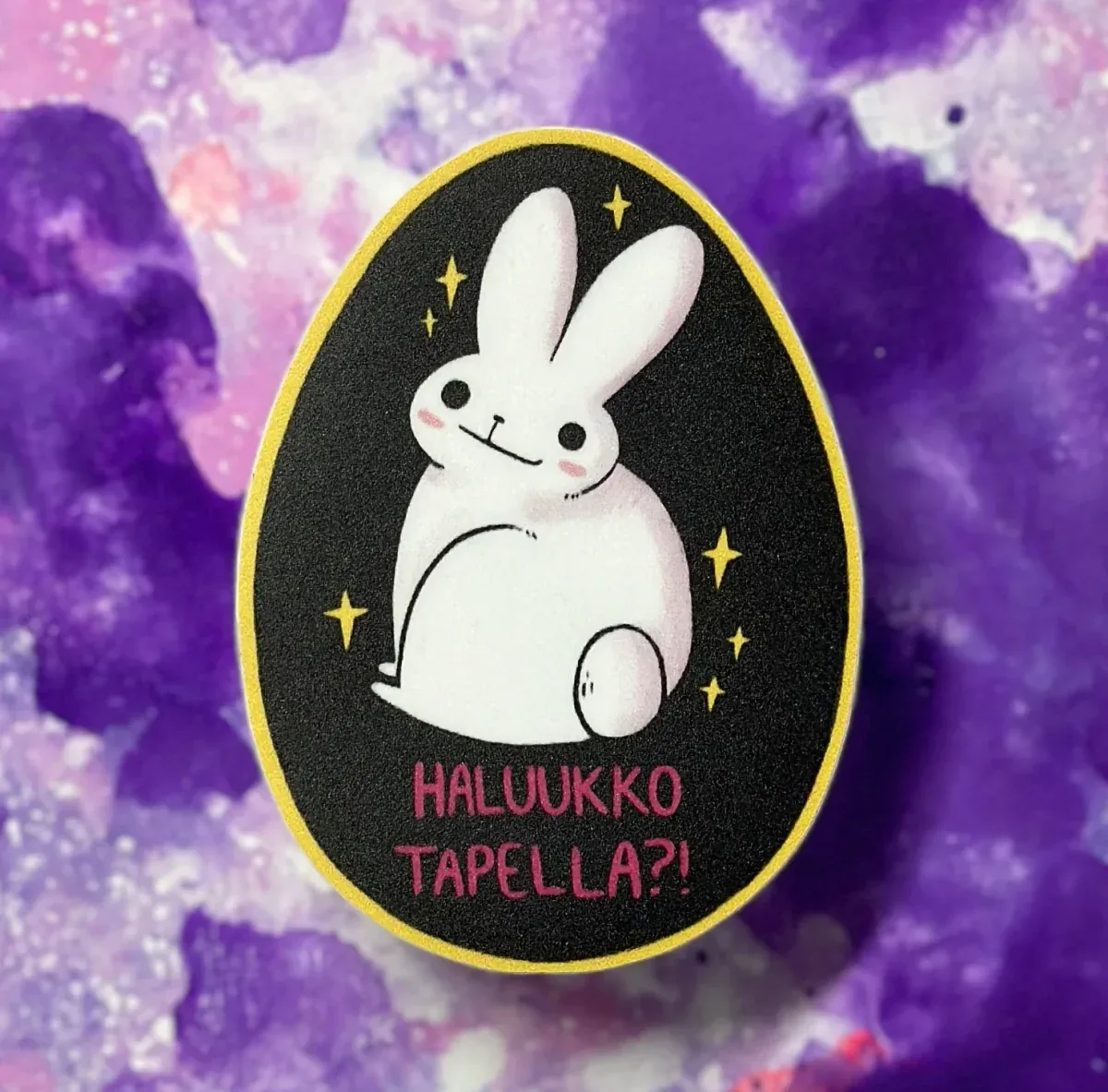 Haluukko tapella?! – Säänkestävä tarra