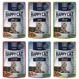 Happy Cat Pouch Meat in Sauce -säästöpakkaus 48 x 85 g mix I