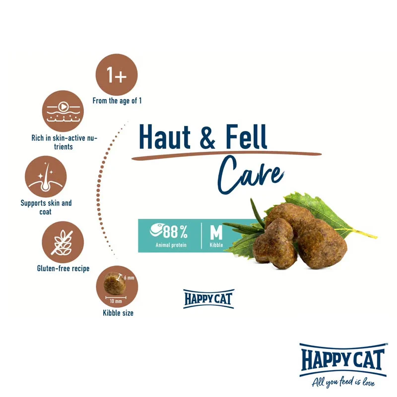 Happy Cat Skin & Coat kissan kuivaruoka - Image 2