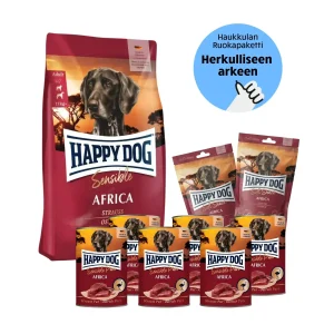 Happy Dog Sensible Africa – Tassukaverin Arkipaketti