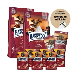 Happy Dog Sensible Mini Africa – Pikkutassun Megapaketti