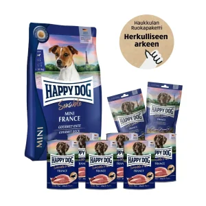 Happy Dog Sensible Mini France – Pikkutassun Arkipaketti