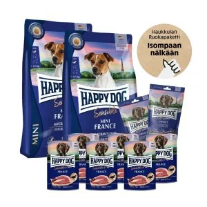 Happy Dog Sensible Mini France – Pikkutassun Megapaketti