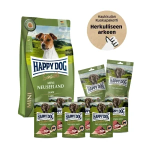 Happy Dog Sensible Mini Neuseeland – Pikkutassun Arkipaketti