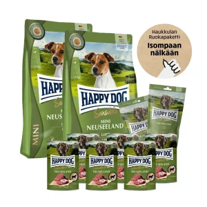 Happy Dog Sensible Mini Neuseeland – Pikkutassun Megapaketti