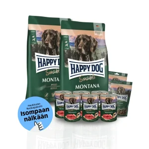 Happy Dog Sensible Montana – Tassuväen Megapaketti