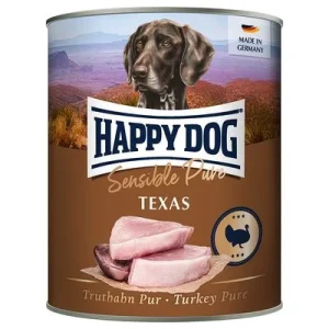 Happy Dog Sensible Pure -säästöpakkaus 24 x 800 g Texas (kalkkuna)