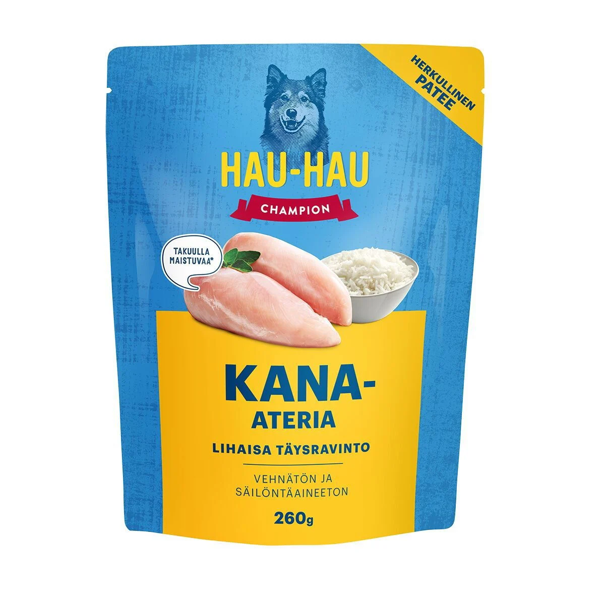 Hau-Hau Champion kana-ateria 260 g