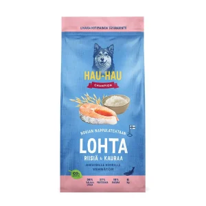 Hau-Hau Champion Lohi, riisi ja kaura 6 kg