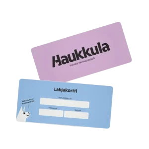 Haukkulan Paperinen Lahjakortti – Valitse summa