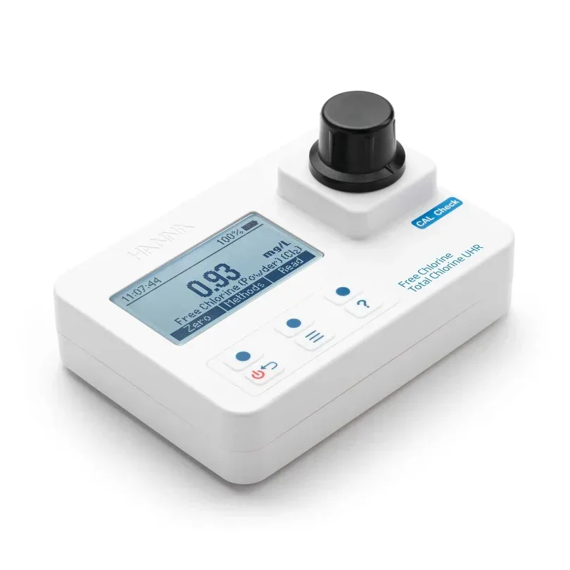 HI-97771 Free and Total Chlorine UHR portable photometer