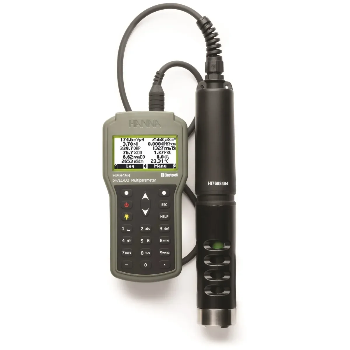 HI-98494 Multiparameter Bluetooth pH EC OPDO Meter