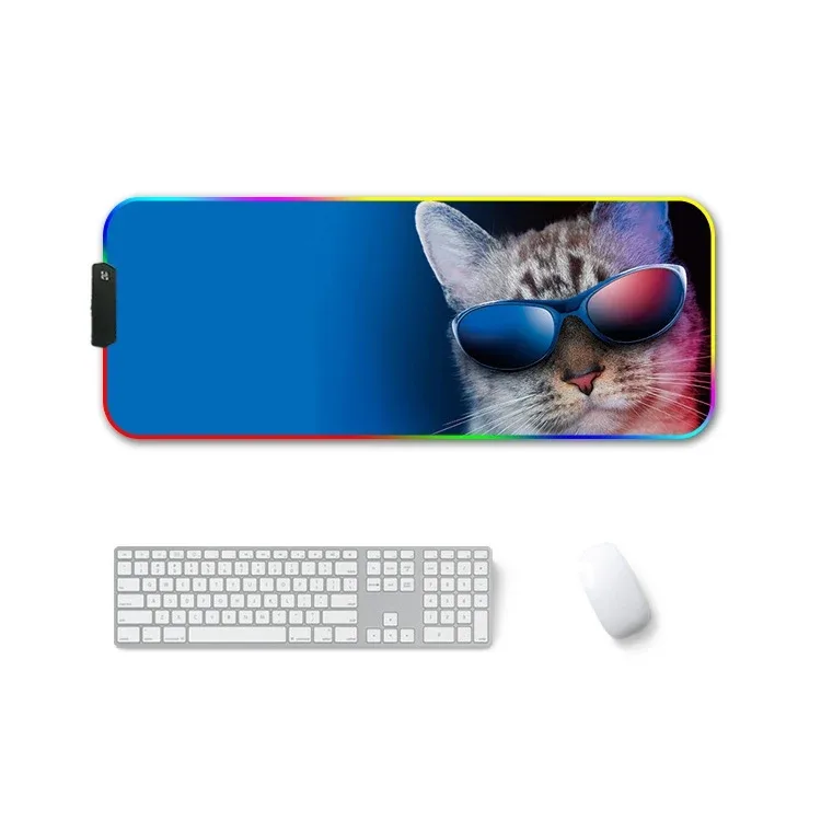 Hiirimatto RGB 260x390x3mm (Glasses Cat)